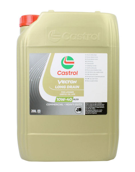 CASTROL 15B347 - OLEJ CASTROL 10W40 20L VECTON LONG DRAIN E6-E9 - CJ-4 - 228.51 - M3477-3271-1 - VDS-4 - RLD-3