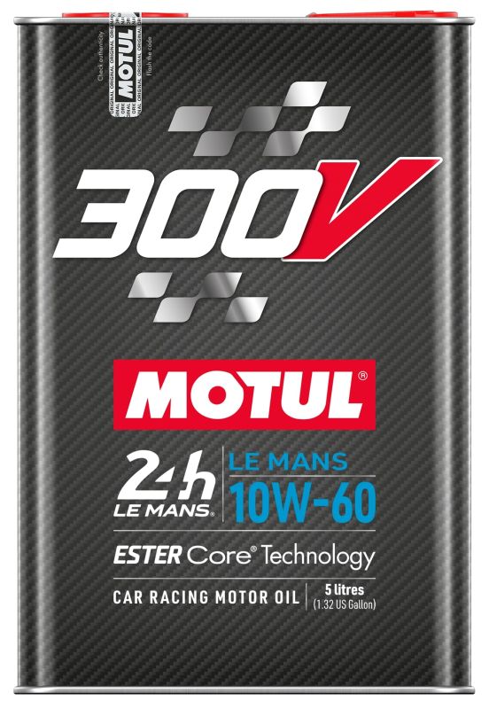 Motul 110865 - OLEJ MOTUL 10W60 5L 300V LE MANS - ESTER CORE TECHNOLOGY