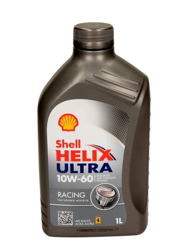 Shell 550046314 - OLEJ SHELL 10W60 1L HELIX ULTRA RACING SN-CF