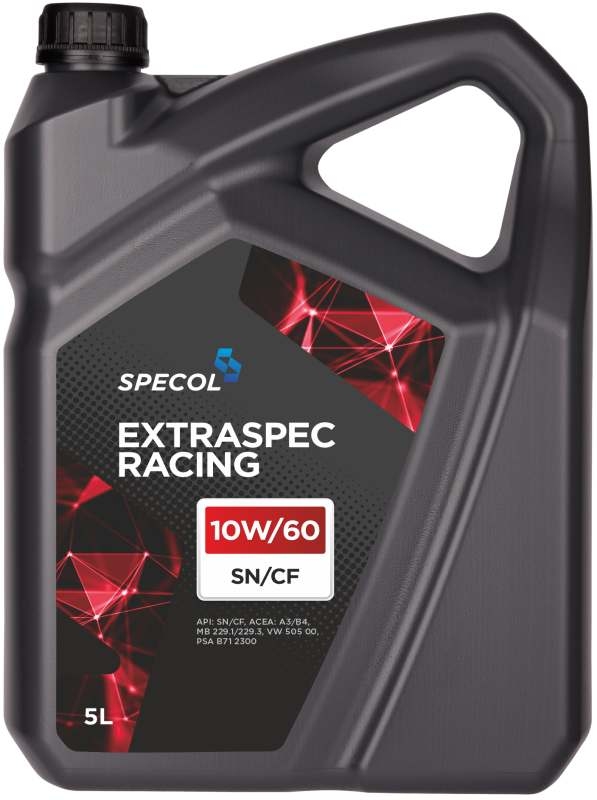 Specol 100883 - OLEJ SPECOL 10W60 5L EXTRASPEC RACING - SN-CF - A3-B4 - 229.1 229.3 - B71 2300 - 505.00
