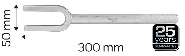 NEO TOOLS 11-805 - DŹWIGNIA DO PRZEGUBÓW KULOWYCH 300 MM