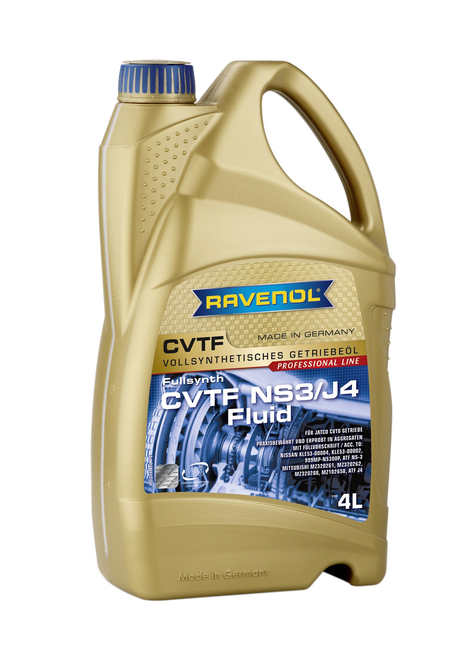 Ravenol 1211132-004-01-999 - Olej, przekładnia bezstopniowa (CVT)