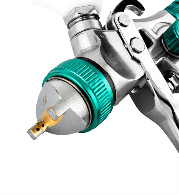 NEO TOOLS 14-700 - PISTOLET LAKIERNICZY GÓRNY ZBIORNIK 0.6 L. DYSZA 1.4 MM. HVLP
