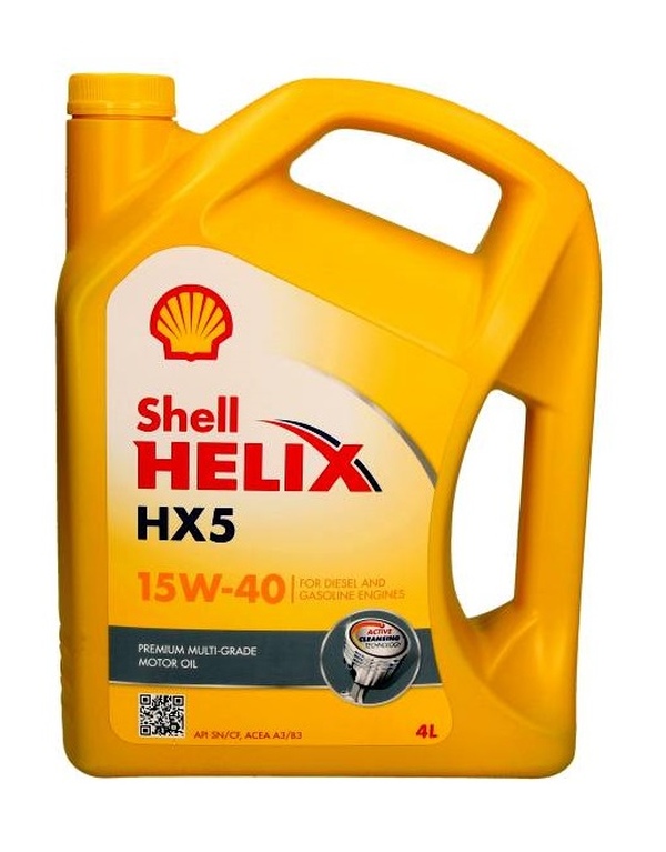 Shell 550046285 - OLEJ SHELL 15W40 4L HELIX HX5 SL-CF