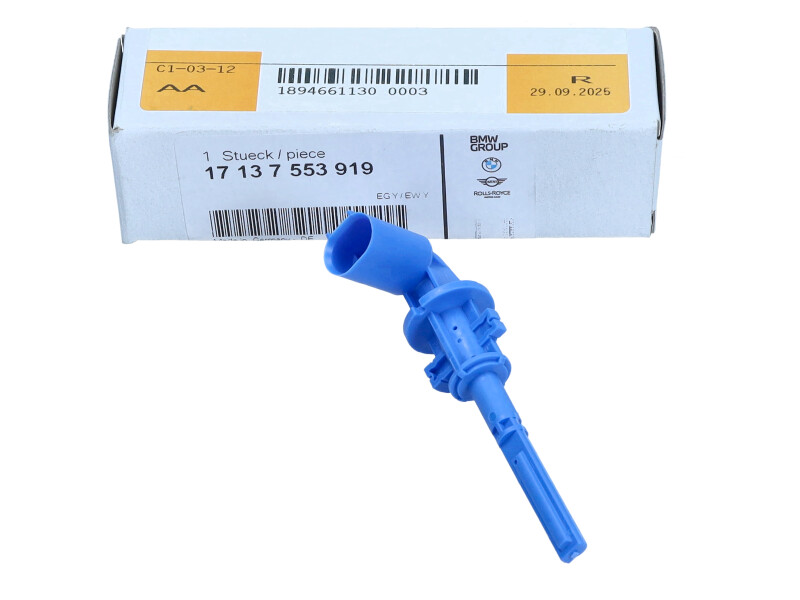 BMW 17 13 7 553 919 - CZUJNIK POZIOMU PŁYNU CHŁODZĄCEGO BMW