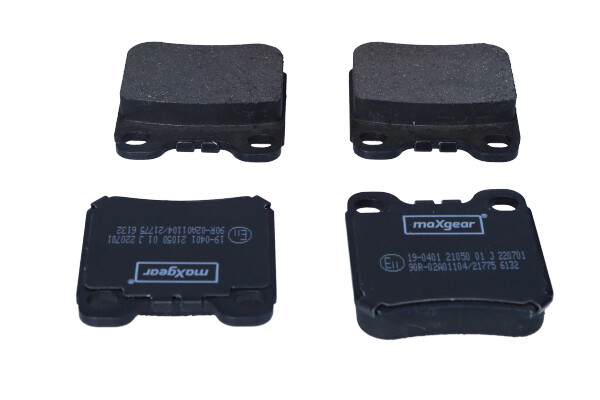 Maxgear 19-0401 — Zestaw klocków hamulcowych, hamulce tarczowe