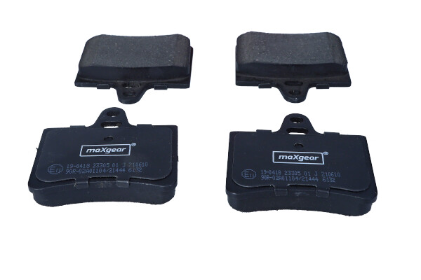 Maxgear 19-0418 — Zestaw klocków hamulcowych, hamulce tarczowe