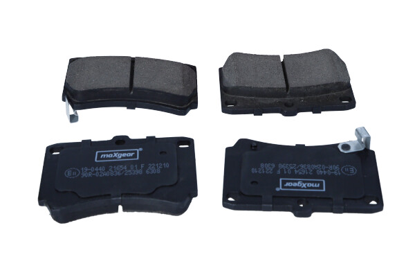 Maxgear 19-0440 — Zestaw klocków hamulcowych, hamulce tarczowe