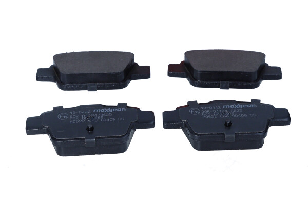 Maxgear 19-0442 — Zestaw klocków hamulcowych, hamulce tarczowe