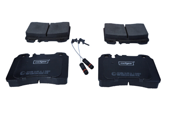 Maxgear 19-0456 — Zestaw klocków hamulcowych, hamulce tarczowe
