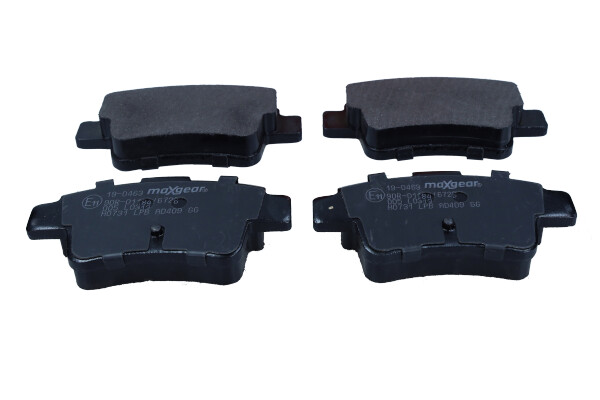 Maxgear 19-0463 — Zestaw klocków hamulcowych, hamulce tarczowe