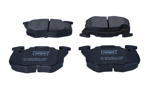 Maxgear 19-0470 — Zestaw klocków hamulcowych, hamulce tarczowe