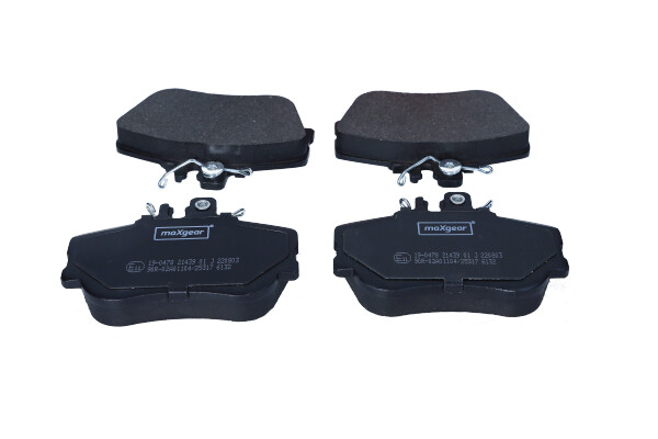 Maxgear 19-0478 — Zestaw klocków hamulcowych, hamulce tarczowe