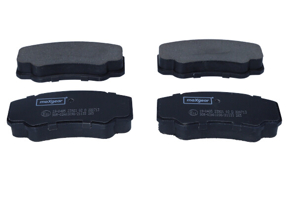 Maxgear 19-0485 — Zestaw klocków hamulcowych, hamulce tarczowe