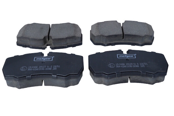 Maxgear 19-0486 — Zestaw klocków hamulcowych, hamulce tarczowe