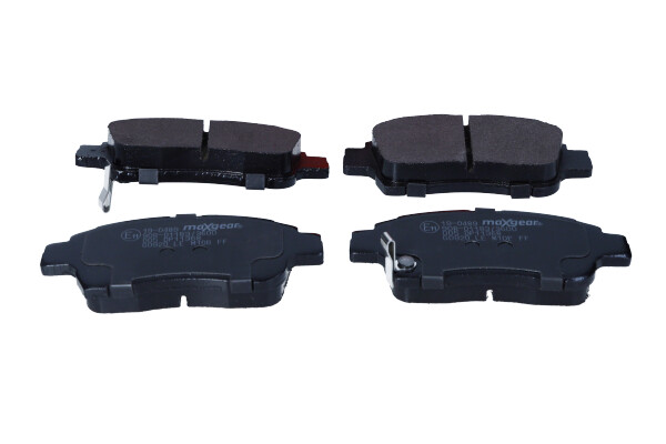 Maxgear 19-0489 — Zestaw klocków hamulcowych, hamulce tarczowe
