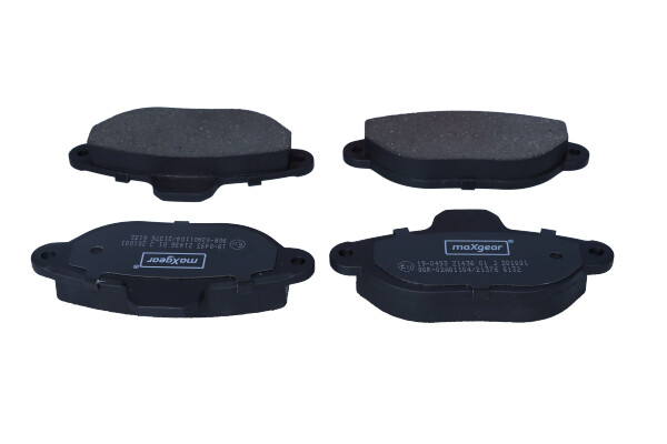 Maxgear 19-0493 — Zestaw klocków hamulcowych, hamulce tarczowe