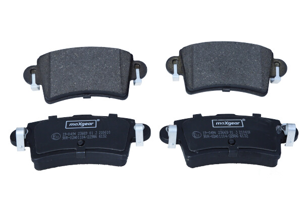 Maxgear 19-0494 — Zestaw klocków hamulcowych, hamulce tarczowe