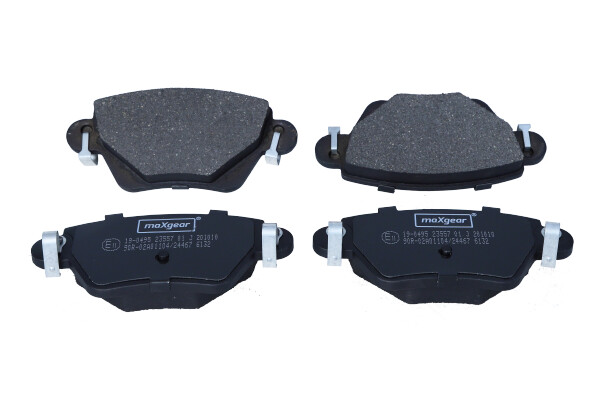 Maxgear 19-0495 — Zestaw klocków hamulcowych, hamulce tarczowe