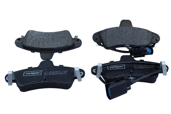 Maxgear 19-0496 — Zestaw klocków hamulcowych, hamulce tarczowe