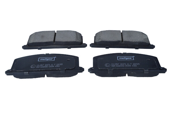 Maxgear 19-0507 — Zestaw klocków hamulcowych, hamulce tarczowe