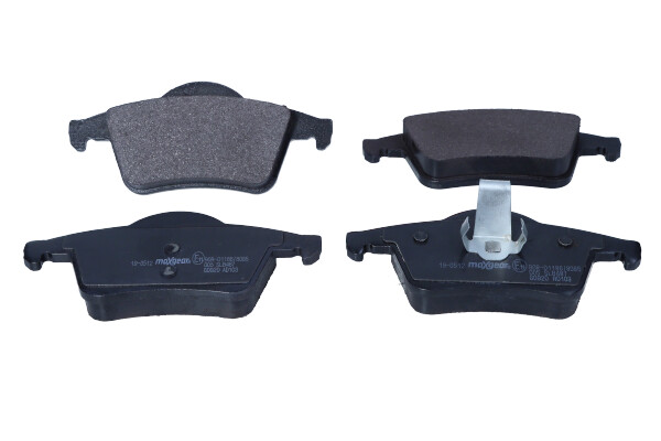 Maxgear 19-0512 — Zestaw klocków hamulcowych, hamulce tarczowe