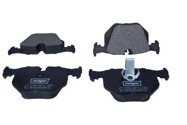 Maxgear 19-0531 — Zestaw klocków hamulcowych, hamulce tarczowe