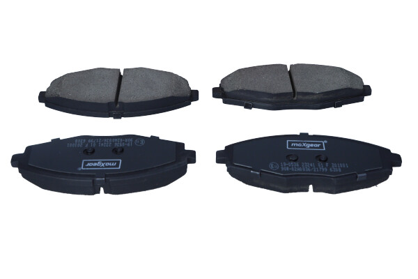 Maxgear 19-0536 — Zestaw klocków hamulcowych, hamulce tarczowe