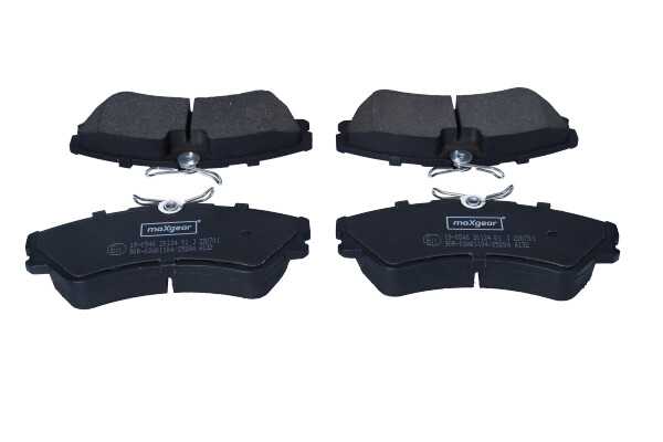 Maxgear 19-0546 — Zestaw klocków hamulcowych, hamulce tarczowe