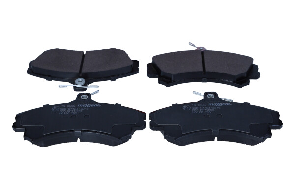 Maxgear 19-0550 — Zestaw klocków hamulcowych, hamulce tarczowe