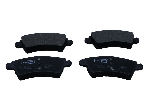 Maxgear 19-0553 — Zestaw klocków hamulcowych, hamulce tarczowe