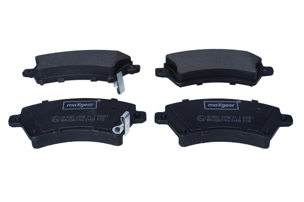 Maxgear 19-0563 — Zestaw klocków hamulcowych, hamulce tarczowe