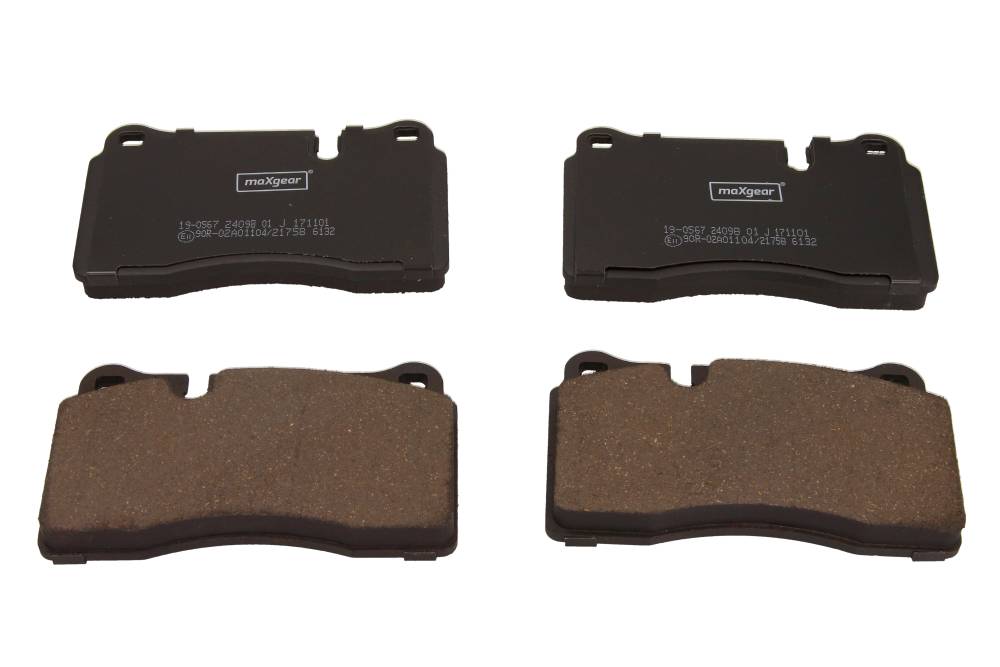Maxgear 19-0567 — Zestaw klocków hamulcowych, hamulce tarczowe