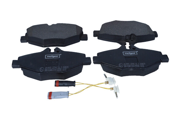 Maxgear 19-0572 — Zestaw klocków hamulcowych, hamulce tarczowe