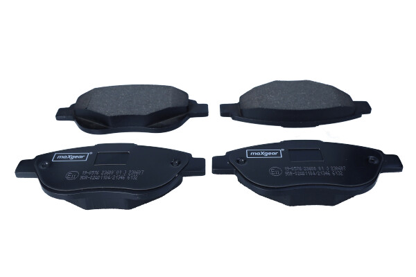 Maxgear 19-0576 — Zestaw klocków hamulcowych, hamulce tarczowe