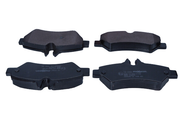 Maxgear 19-0580 — Zestaw klocków hamulcowych, hamulce tarczowe