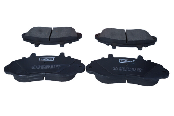 Maxgear 19-0587 — Zestaw klocków hamulcowych, hamulce tarczowe