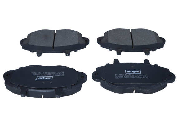 Maxgear 19-0589 — Zestaw klocków hamulcowych, hamulce tarczowe
