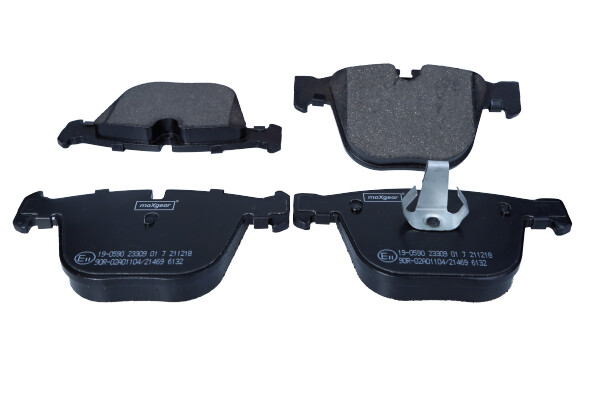 Maxgear 19-0590 — Zestaw klocków hamulcowych, hamulce tarczowe