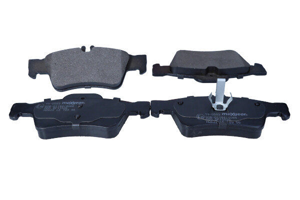 Maxgear 19-0593 — Zestaw klocków hamulcowych, hamulce tarczowe