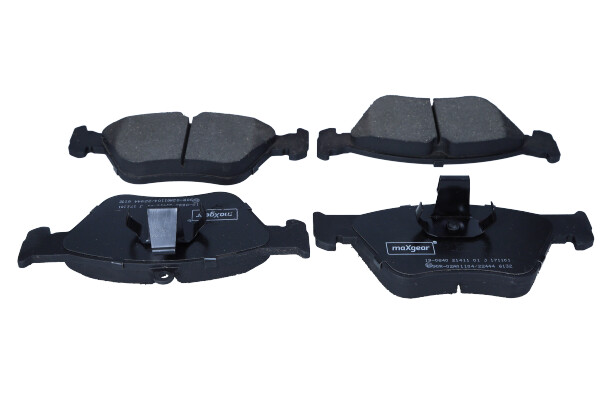 Maxgear 19-0640 — Zestaw klocków hamulcowych, hamulce tarczowe