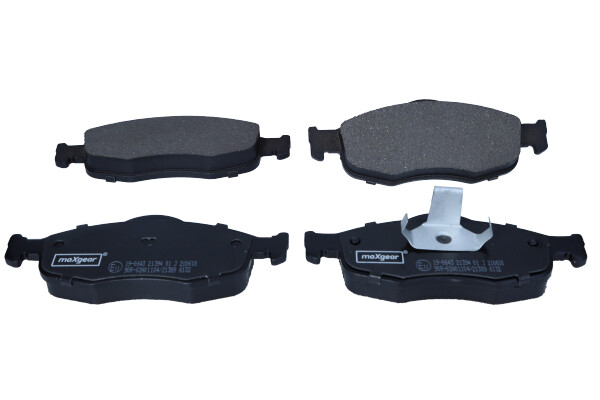 Maxgear 19-0643 — Zestaw klocków hamulcowych, hamulce tarczowe