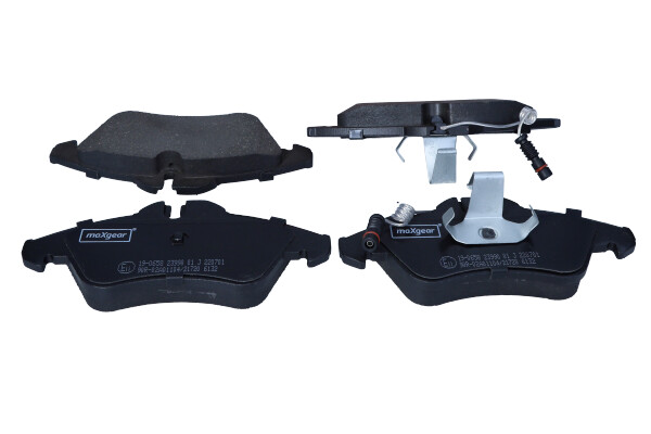 Maxgear 19-0658 — Zestaw klocków hamulcowych, hamulce tarczowe