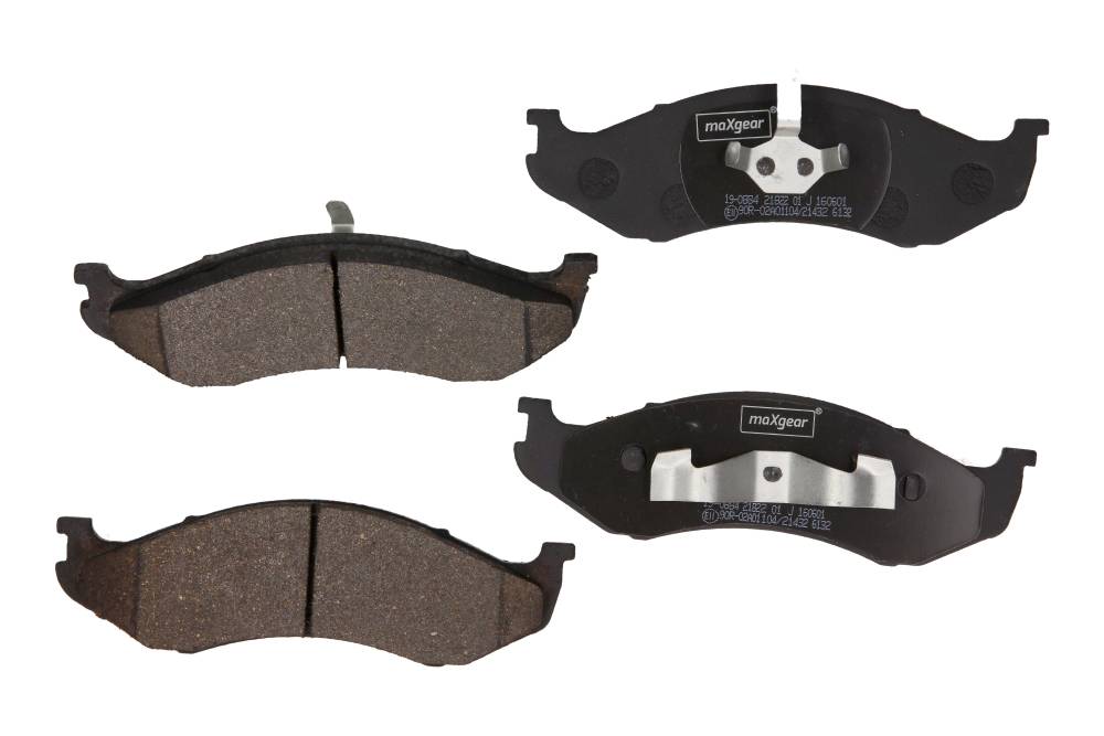 Maxgear 19-0884 — Zestaw klocków hamulcowych, hamulce tarczowe