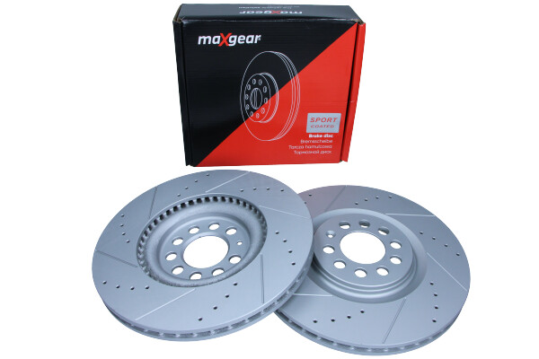 Maxgear 19-0974SPORT - TARCZA HAM. VW P. GOLF 4-A3 312X25 NAWIERCANA I NACINANA. Z POWŁOKĄ ANTYKOROZYJNĄ