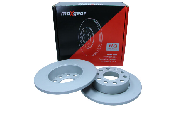 Maxgear 19-1058MAX - TARCZA HAM. VW T. GOLF5-A3-TOURAN-OCTAVIA-CADDY 256MM Z POWŁOKĄ ANTYKOROZYJNĄ