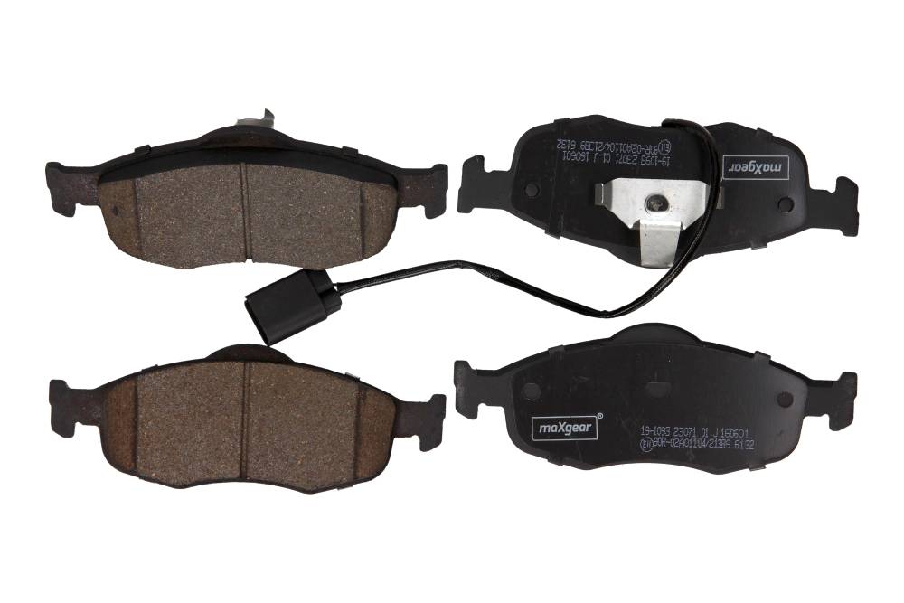 Maxgear 19-1093 — Zestaw klocków hamulcowych, hamulce tarczowe