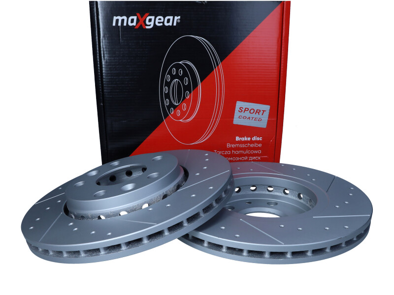Maxgear 19-1285SPORT - TARCZA HAM. RENAULT P. MEGANE 08- NAWIERCANA I NACINANA