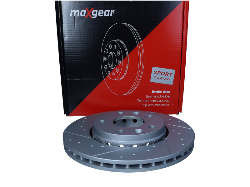 Maxgear 19-1285SPORT - TARCZA HAM. RENAULT P. MEGANE 08- NAWIERCANA I NACINANA