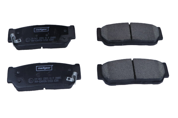 Maxgear 19-1421 — Zestaw klocków hamulcowych, hamulce tarczowe